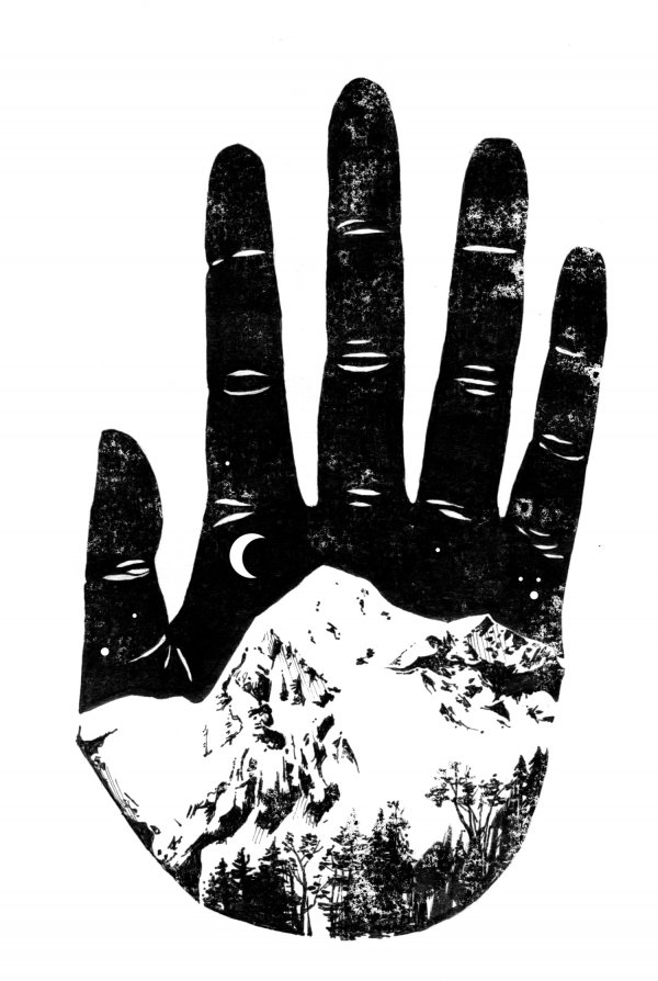 Mountain hand