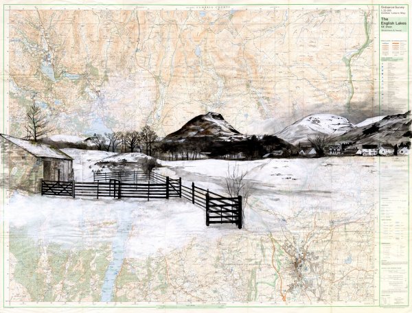 Lake District OS map